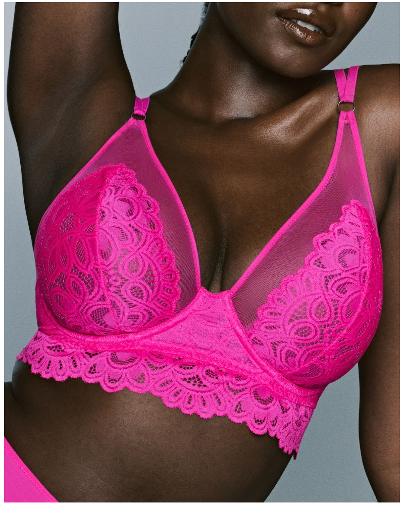 Plunge demi padded bra Prima Donna Twist Dear Night (Influencer Pink)
