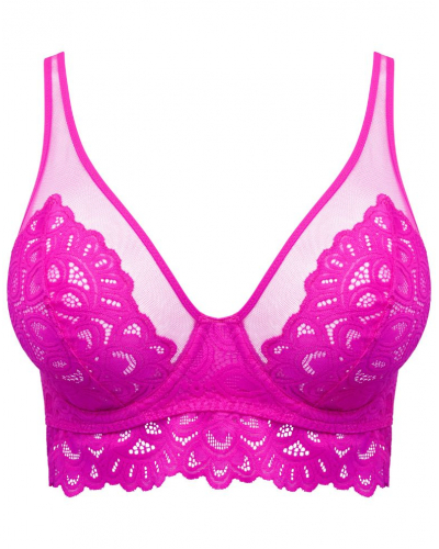 Sujetador plunge demi con relleno Prima Donna Twist Dear Night (Influencer Pink)