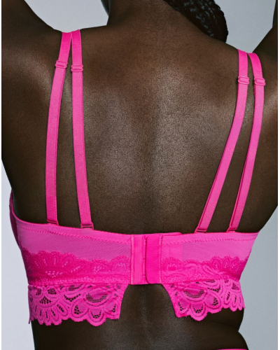 Plunge demi padded bra Prima Donna Twist Dear Night (Influencer Pink)