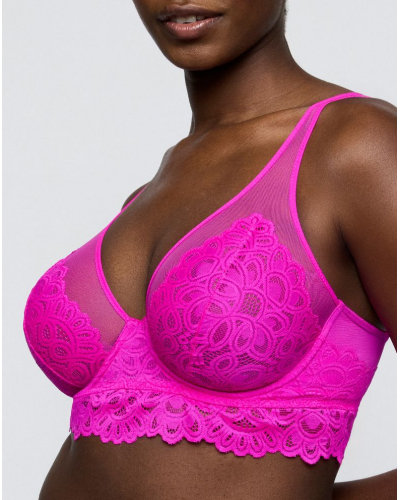 Plunge demi padded bra Prima Donna Twist Dear Night (Influencer Pink)