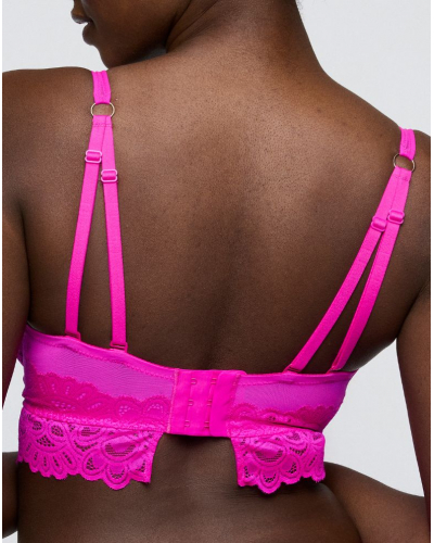 Sujetador plunge demi con relleno Prima Donna Twist Dear Night (Influencer Pink)
