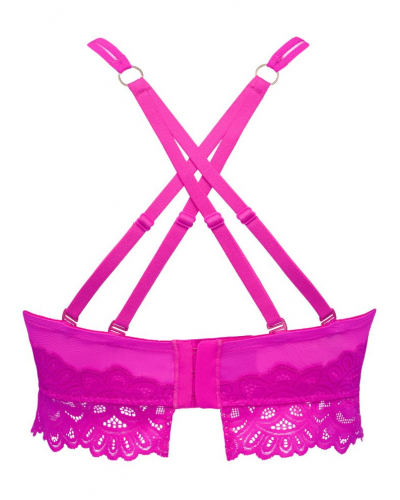 Sujetador plunge demi con relleno Prima Donna Twist Dear Night (Influencer Pink)