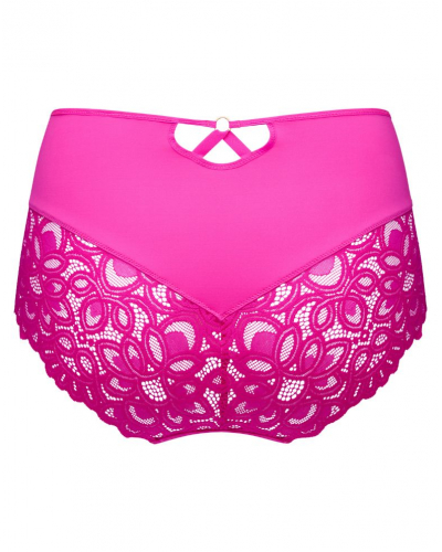 Culotte taille haute en dentelle Prima Donna Twist Dear Night (Influencer Pink)