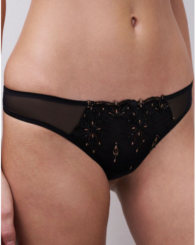 Tanga Chantelle Champs Elysées (Dazzling Black)