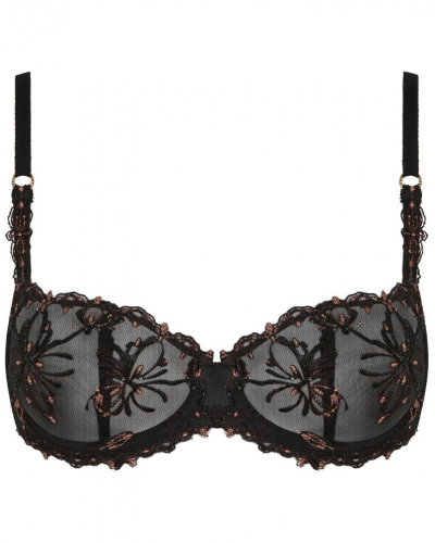 Soutien-gorge corbeille balconnet Chantelle Champs Elysées (Dazzling Black)