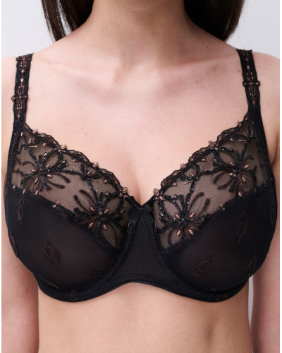 Sujetador con aros Chantelle Champs Elysées (Dazzling Black)