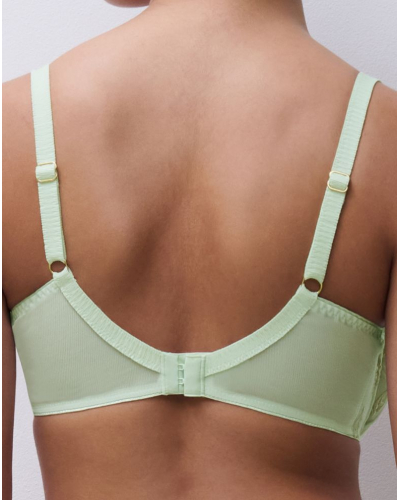 Underwired bra Chantelle Champs Elysées (Green Powder)
