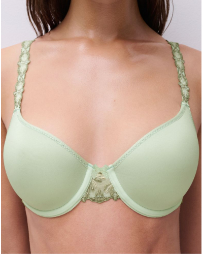 Soutien-gorge coque enveloppant Chantelle Champs Elysées (Green Powder)