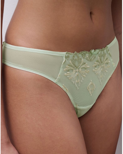 Tanga Chantelle Champs Elysées (Green Powder)