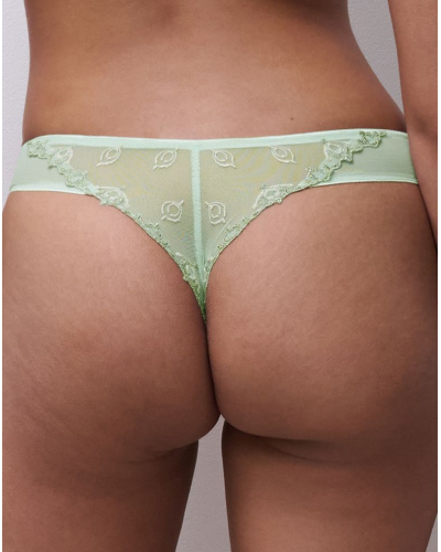 Tanga Chantelle Champs Elysées (Green Powder)