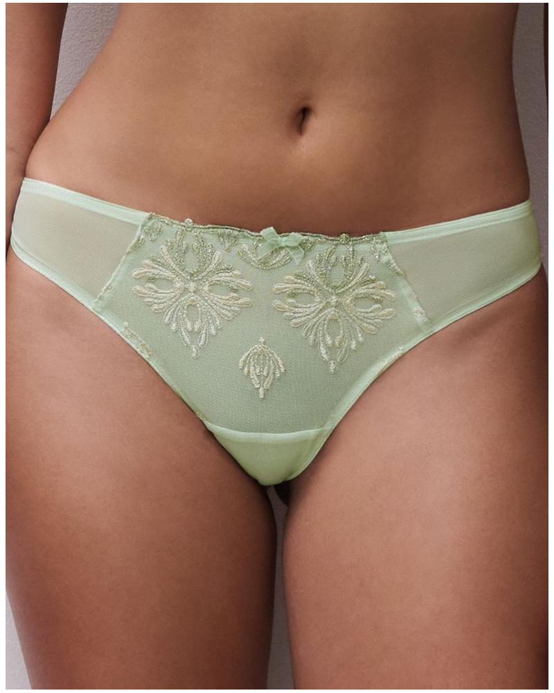 Tanga Chantelle Champs Elysées (Green Powder)