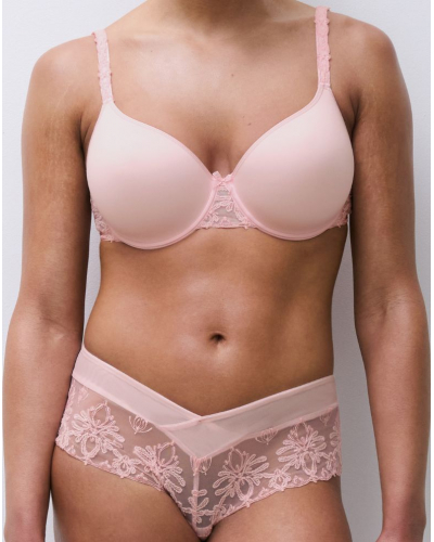 Envelopping padded bra Chantelle Champs Elysées (Pink Cloud)