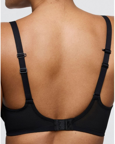 Tulip seam balcony bra Prima Donna Twist Sheary (Black)