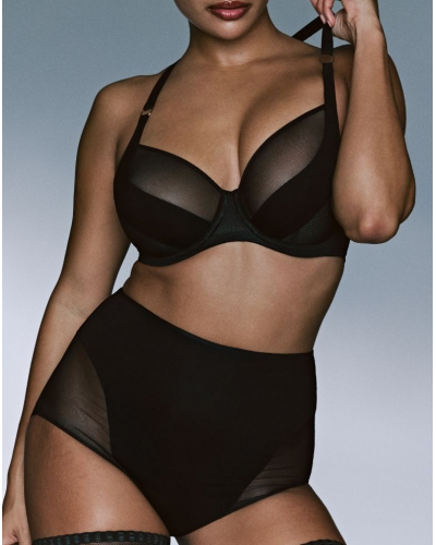 Soutien-gorge balconnet coupe tulipe Prima Donna Twist Sheary (Noir)