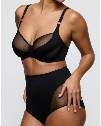 Soutien-gorge balconnet coupe tulipe Prima Donna Twist Sheary (Noir)