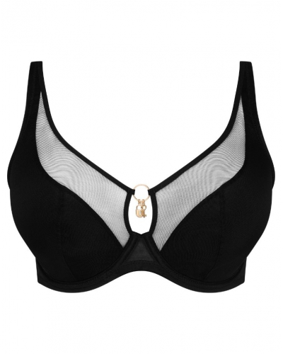 Soutien-gorge plunge demi mousse Prima Donna Sheary (Noir)
