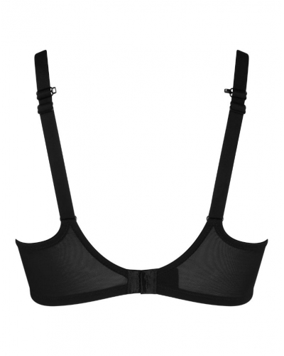 Sujetador plunge con media copa y acolchado Prima Donna Sheary (Negro)