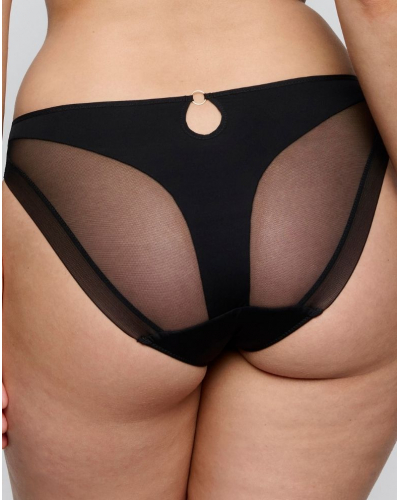 Slip brésilien Prima Donna Twist Sheary (Noir)