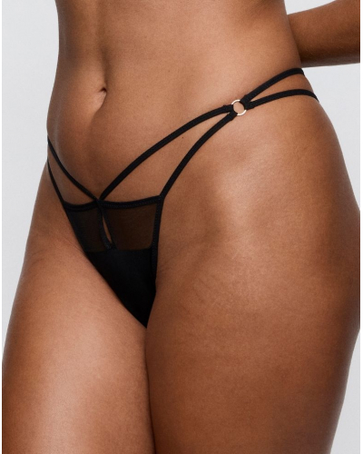 Tanga Prima Donna Twist Sheary (Negro)