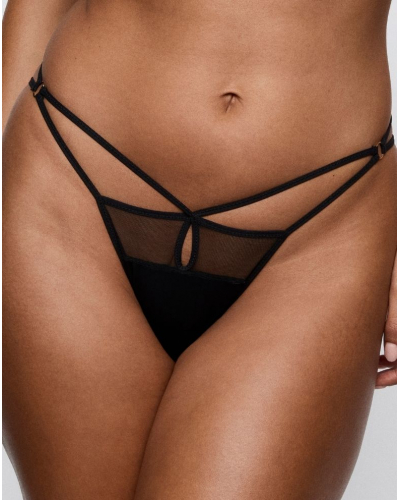 Tanga Prima Donna Twist Sheary (Negro)