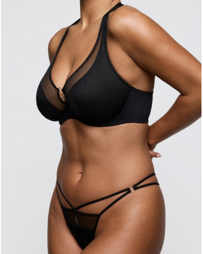 Tanga Prima Donna Twist Sheary (Negro)