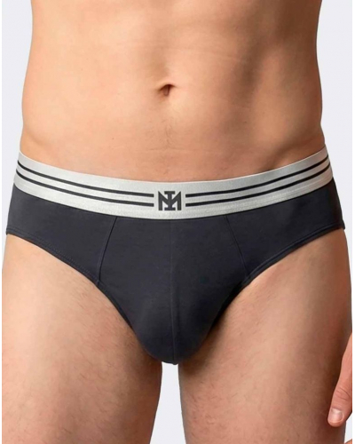 Lot de 2 slips en Coton Impetus Q05 (Navy Blue/Navy Blue)