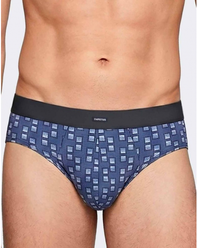 Pack of 2 briefs Impetus Q07 (Blue/Blue)