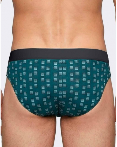 Pack of 2 briefs Modal & Cotton Impetus Composure Q07 (Green/Navy Blue)