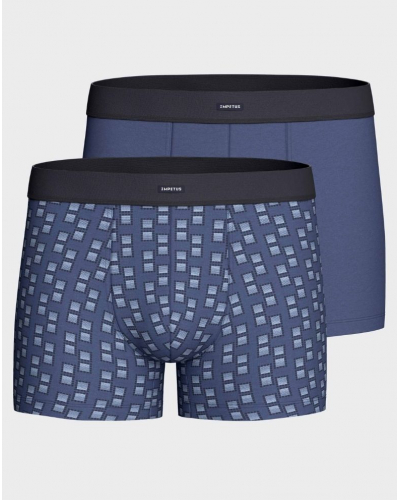 Paquete de 2 bóxers Impetus Q07 (Blue/Blue)