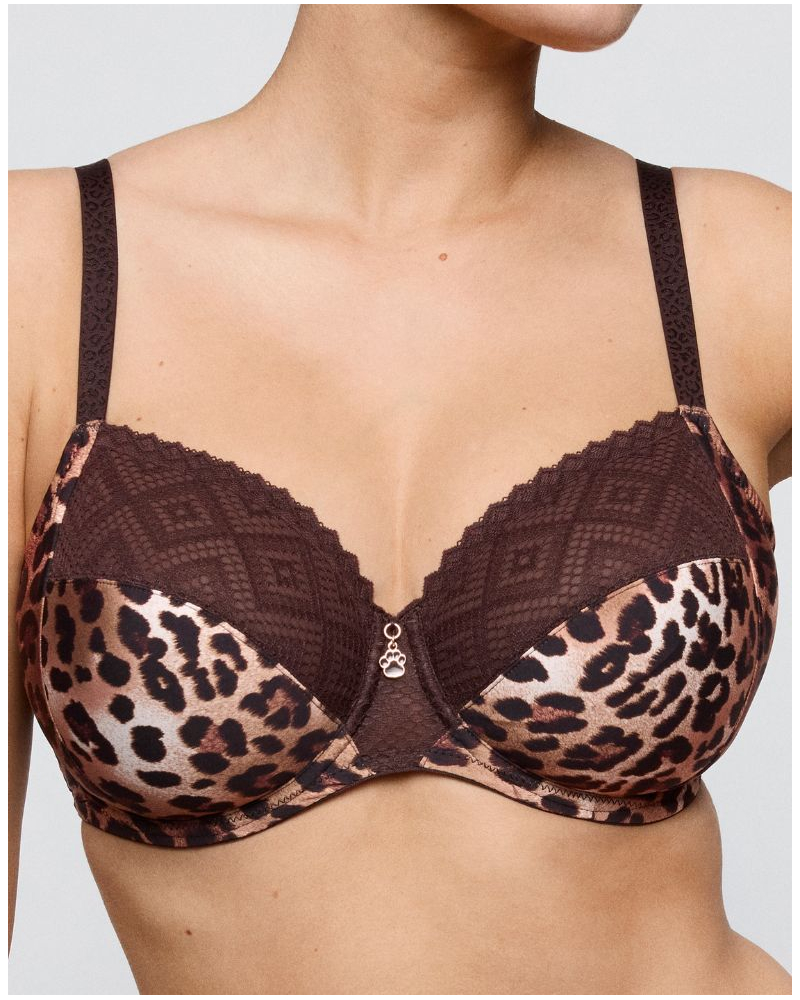 Soutien-gorge emboîtant Prima Donna Twist Giganni (Leopard Bloom)