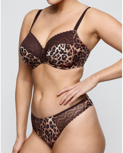Sujetador copa entera Prima Donna Twist Giganni (Leopard Bloom)