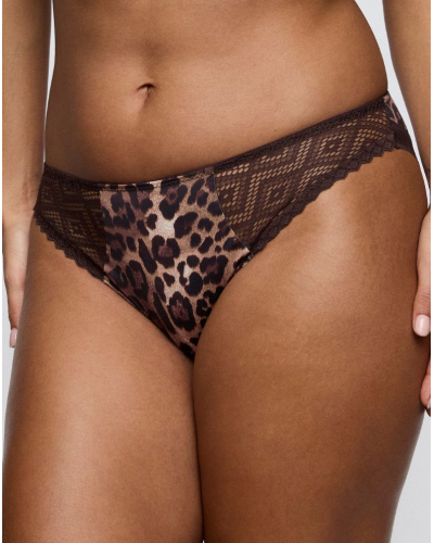 Bragas brasileña Prima Donna Twist Giganni (Leopard Bloom)
