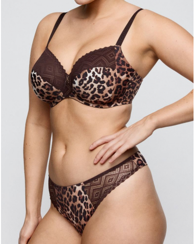 Tanga Prima Donna Twist Giganni (Leopard Bloom)