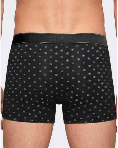 Pack of cotton boxer and socks Impetus Urbane Q03 (Imprimé Noir)
