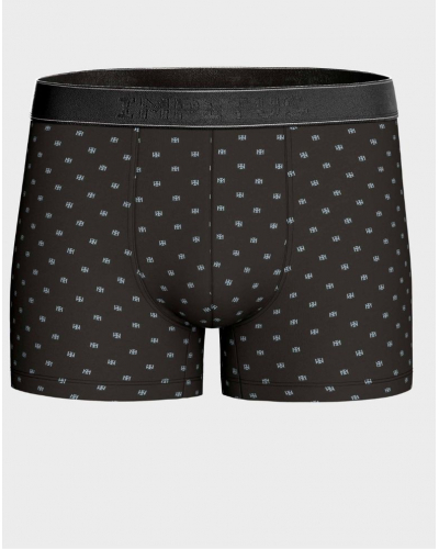 Pack boxer et chaussettes en coton Impetus Urbane Q03 (Imprimé Noir)