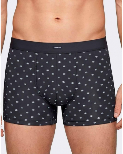 Pack of cotton boxer and socks Impetus Urbane Q03 (Imprimé Marine)