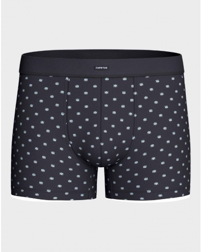 Pack boxer et chaussettes en coton Impetus Urbane Q03 (Imprimé Marine)