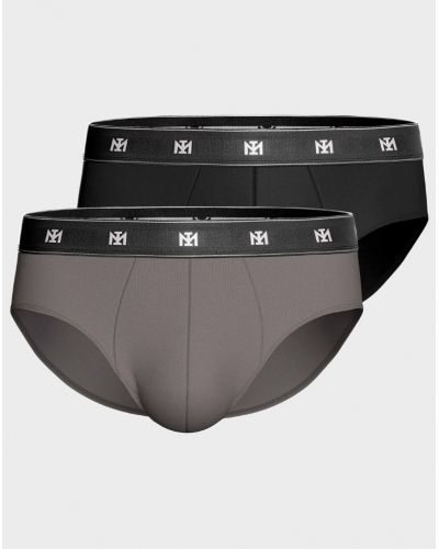 Paquete de 2 calzoncillos Impetus Q09 (Grey/Black)