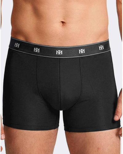 Lot de 2 boxers en Lyocell Impetus Q09 (Grey/Black)