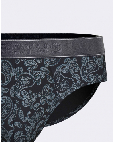 Paquete de 2 calzoncillos Impetus Q10 (Imprimé Marine/Marine)