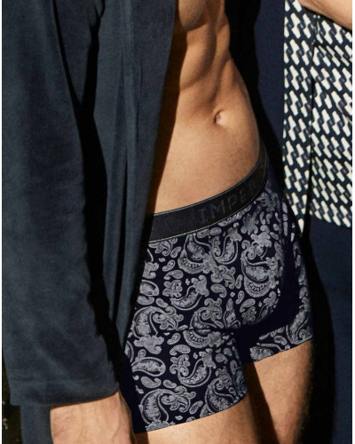 Boxer Modal y Algodón Impetus Q10 Blueember (Navy Blue)