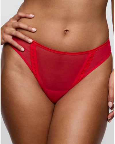 Tanga Prima Donna Twist Wowgirl (True Red)