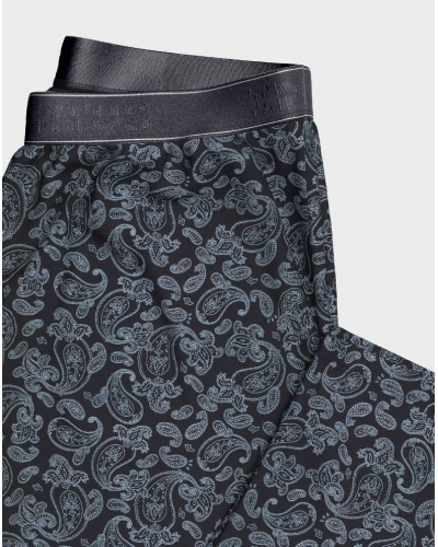 Pijama largo en Algodón Impetus Blueember Q10 (Marine/Imprimé Marine)