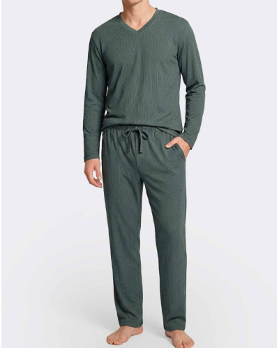 Long pyjama Modal & Coton Impetus Eton Q14 (Green)