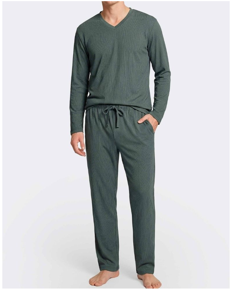 Long pyjama Modal & Coton Impetus Eton Q14 (Green)
