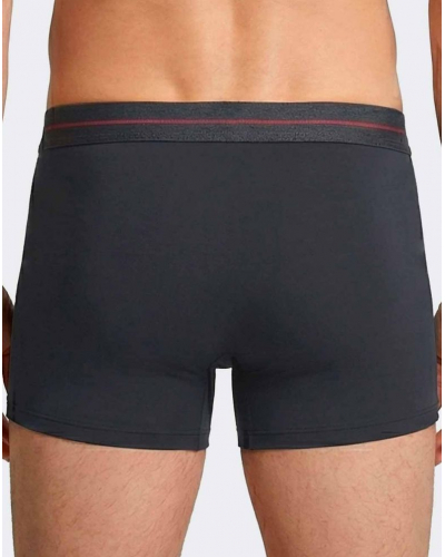 Lot de 2 boxers Modal et Coton Impetus Q20 (Carreaux/Marine)