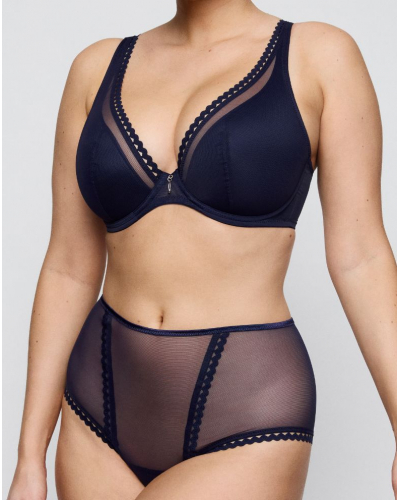 Plunge demi padded bra Prima Donna Twist Wowgirl (Evening Blue)
