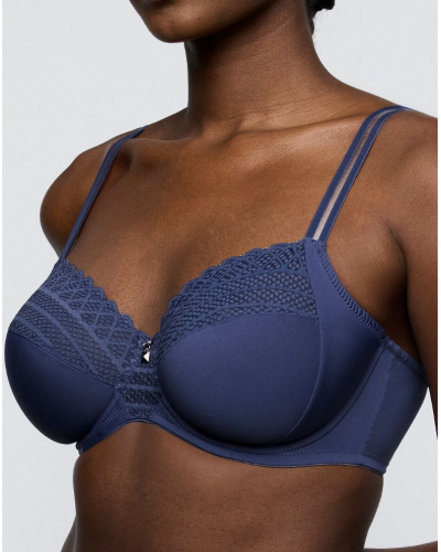Sujetador copa entera Prima Donna Twist Twist Side (Indigofera)