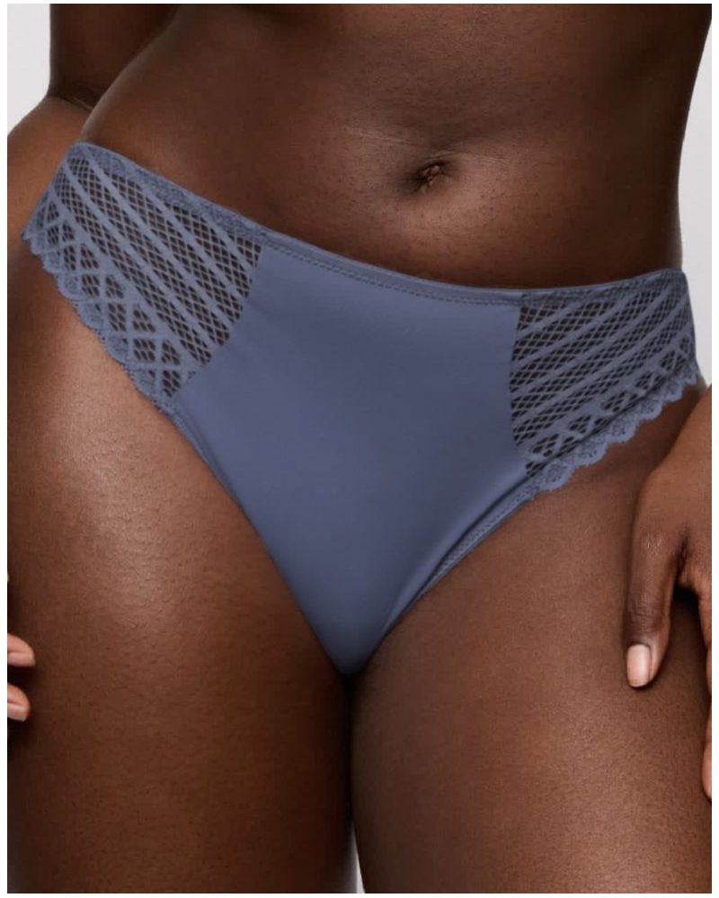 Slip brésilien Prima Donna Twist Twist Side (Indigofera)