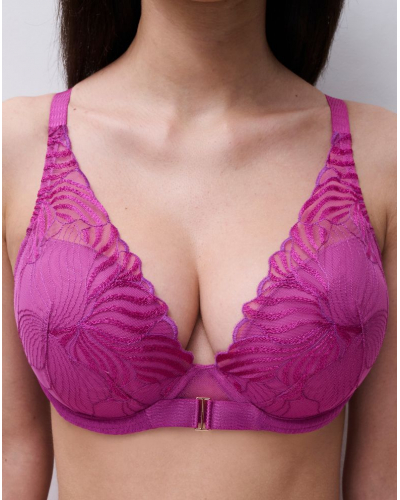 Padded plunge bra Chantelle Legend (Fancy Orchid)